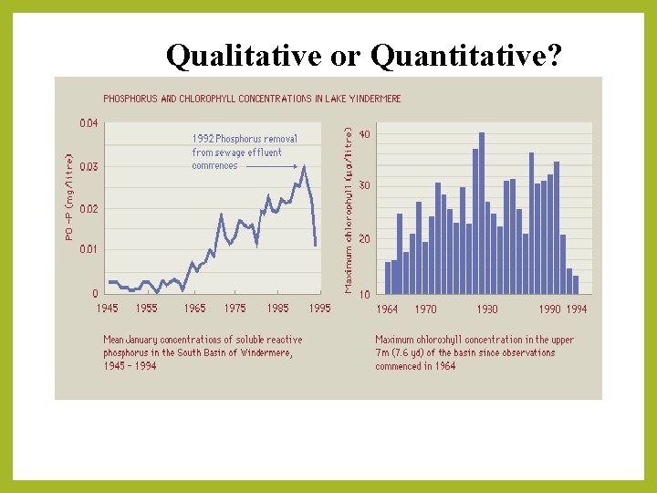 Qualitative or Quantitative? 