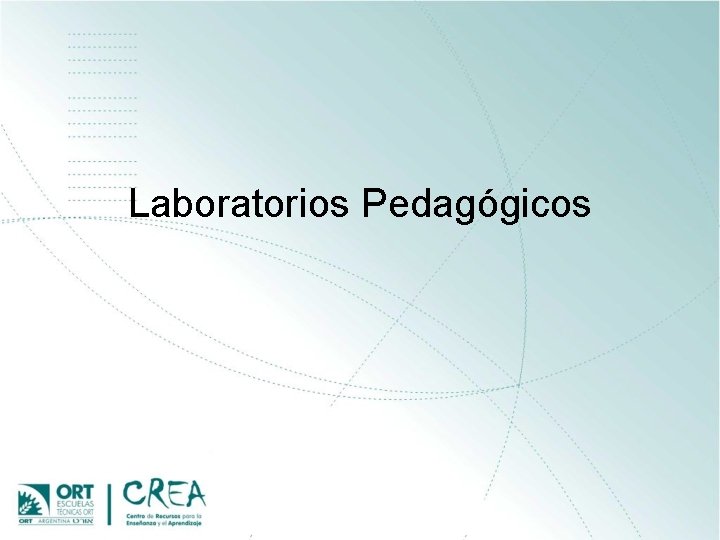 Laboratorios Pedagógicos 