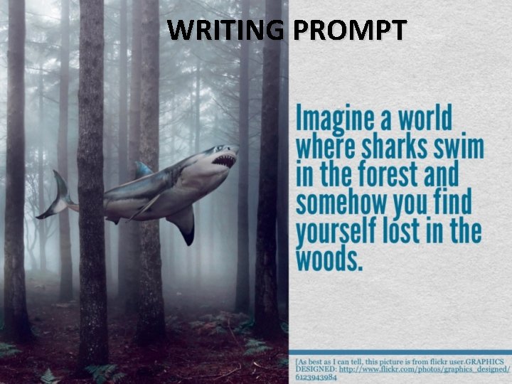 WRITING PROMPT 