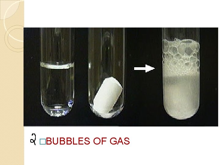 �BUBBLES OF GAS 
