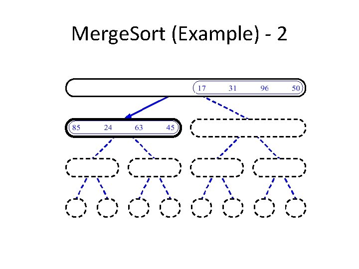 Merge. Sort (Example) - 2 