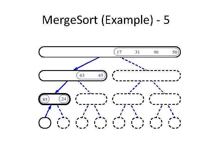 Merge. Sort (Example) - 5 