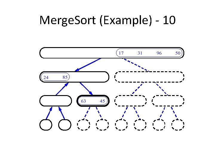 Merge. Sort (Example) - 10 