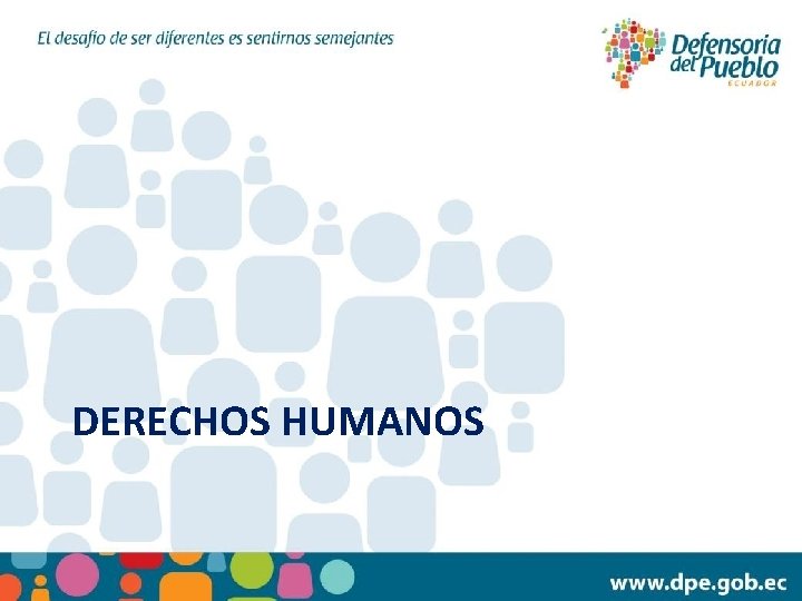 DERECHOS HUMANOS 