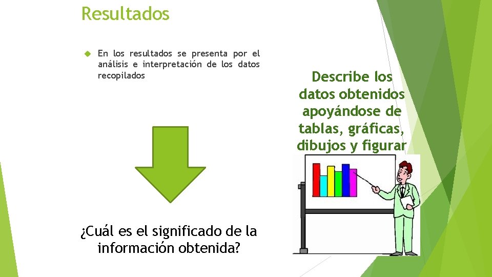 Resultados En los resultados se presenta por el análisis e interpretación de los datos