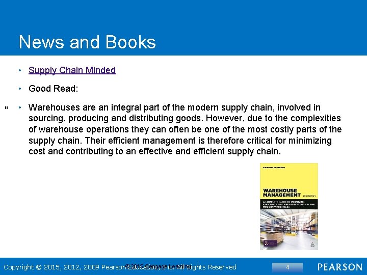 News and Books • Supply Chain Minded • Good Read: " • Warehouses are