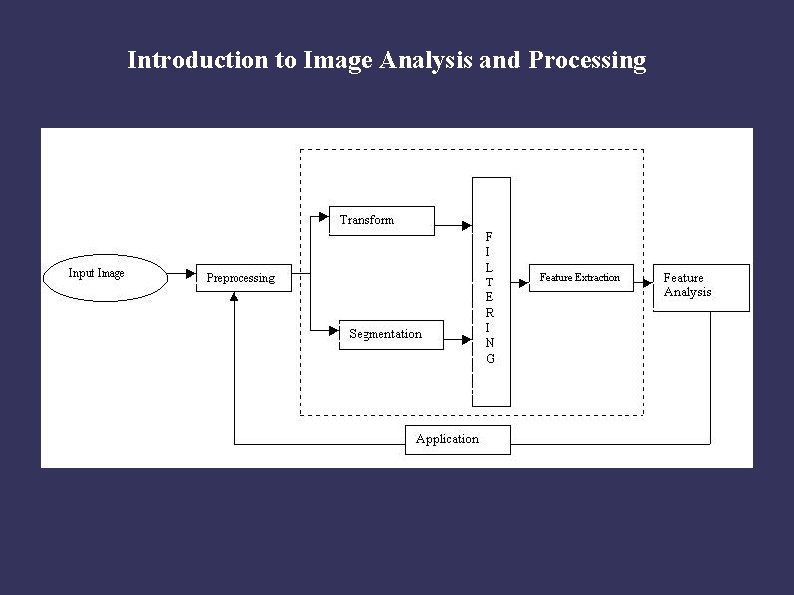 Introduction to Image Analysis and Processing 