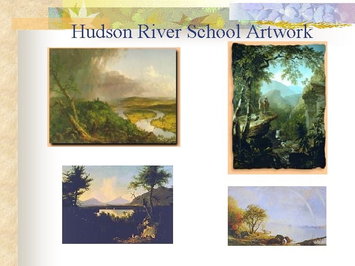 Hudson River School Artwork 