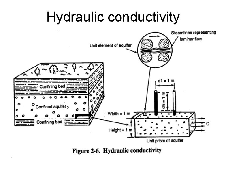 Hydraulic conductivity 