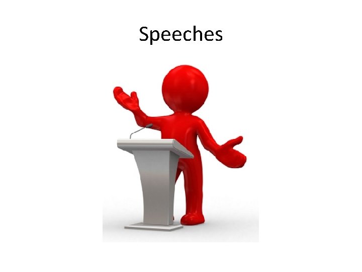 Speeches 