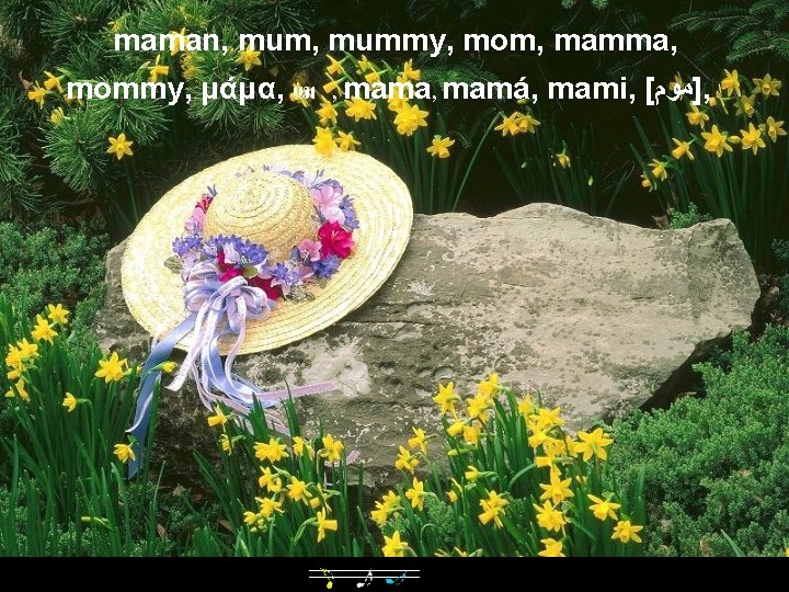 maman, mummy, mom, mamma, mommy, μάμα, แม , mama, mamá, mami, [ ]ﻣﻮﻡ ,