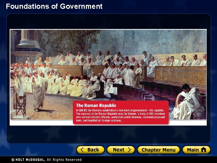 Foundations of Government 