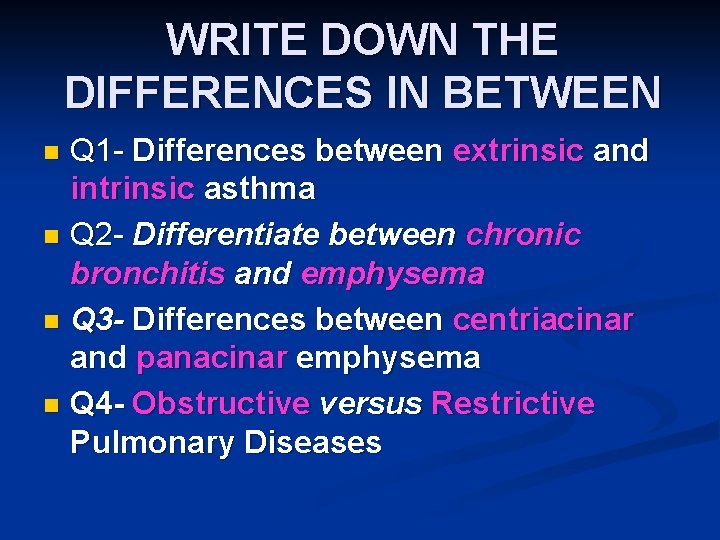 WRITE DOWN THE DIFFERENCES IN BETWEEN Q 1 - Differences between extrinsic and intrinsic