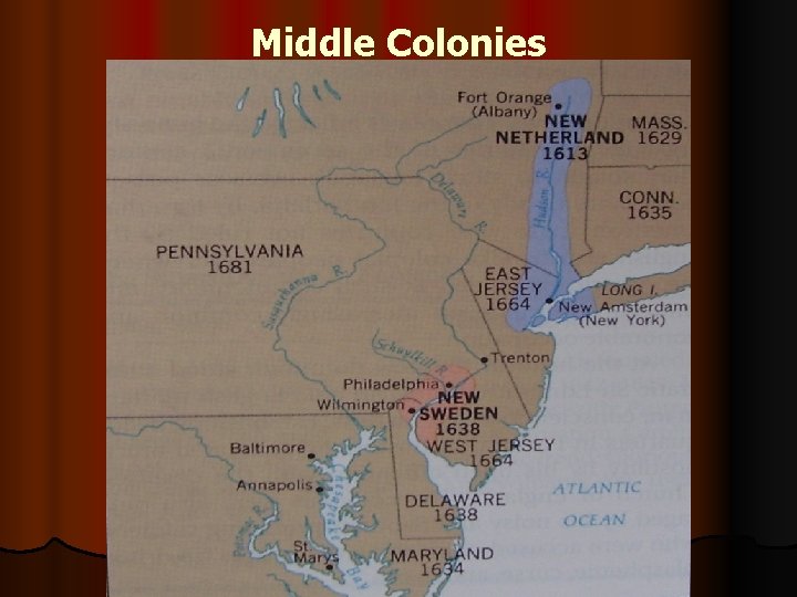 Middle Colonies 