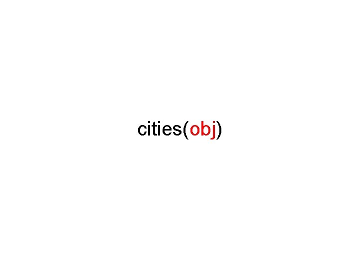 cities(obj) 