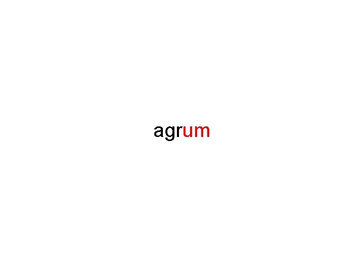 agrum 