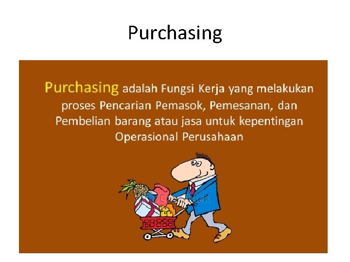 Purchasing 