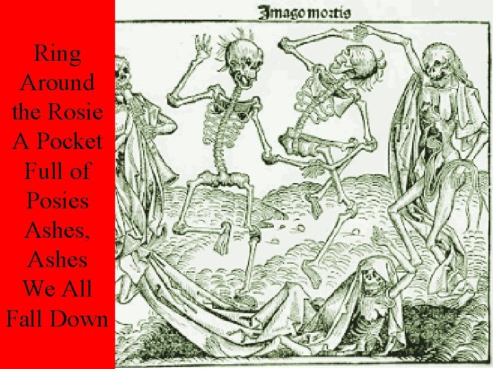 Ring Around the Rosie A Pocket Full of Posies Ashes, Ashes We All Fall