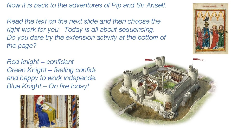 Now it is back to the adventures of Pip and Sir Ansell. Read the