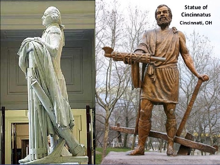 Houdon’s Washington Statue of Cincinnatus Cincinnati, OH 