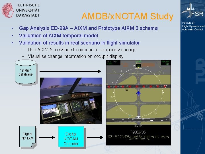AMDB/x. NOTAM Study • • • Gap Analysis ED-99 A – AIXM and Prototype
