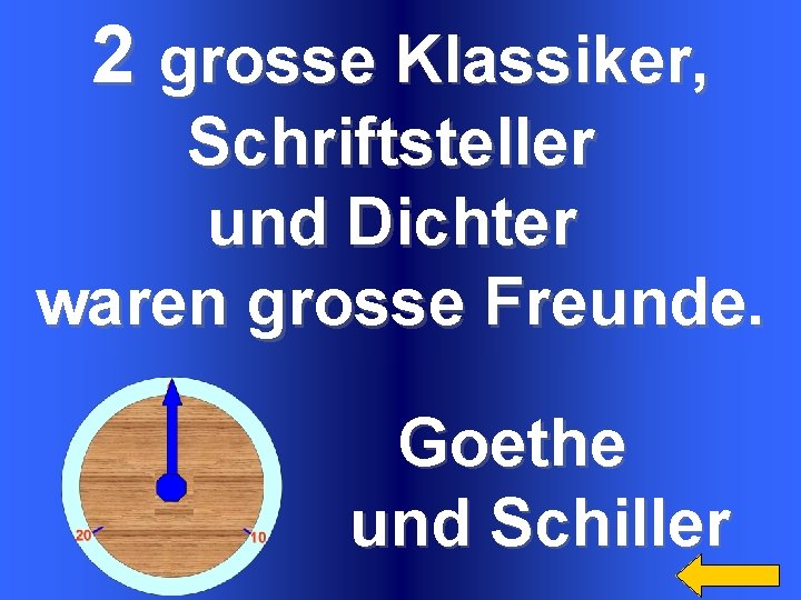 2 grosse Klassiker, Schriftsteller und Dichter waren grosse Freunde. Goethe und Schiller 