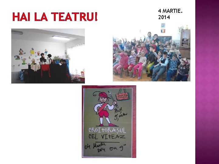 HAI LA TEATRU! 4 MARTIE. 2014 