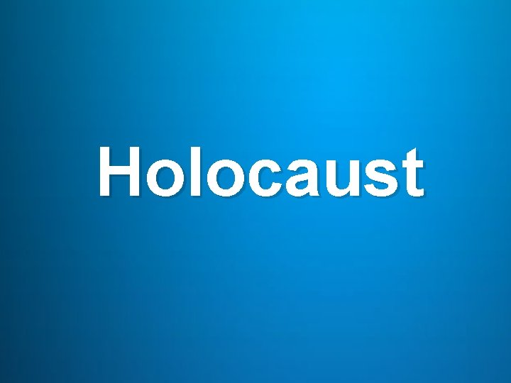 Holocaust 