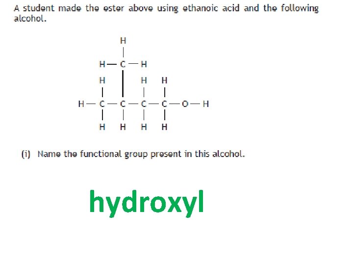 hydroxyl 