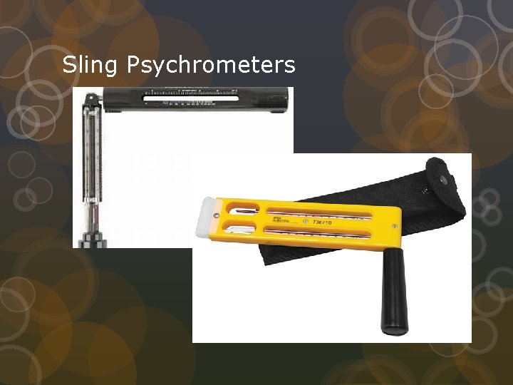 Sling Psychrometers 