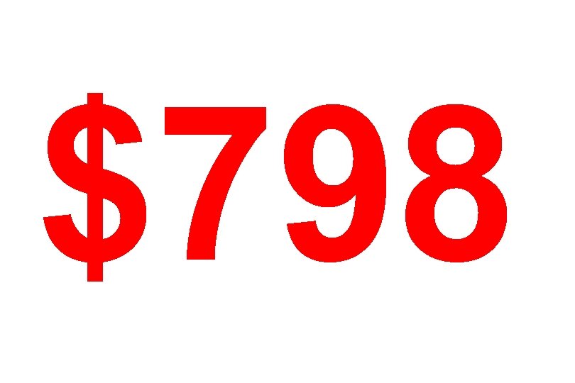 $798 