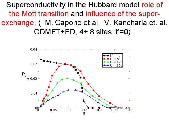 Superconductivity in the Hubbard model role of the Mott transition and influence of the