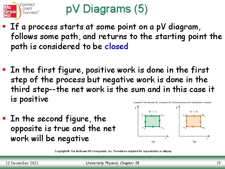 p. V Diagrams (5) § If a process starts at some point on a