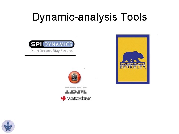 Dynamic-analysis Tools 