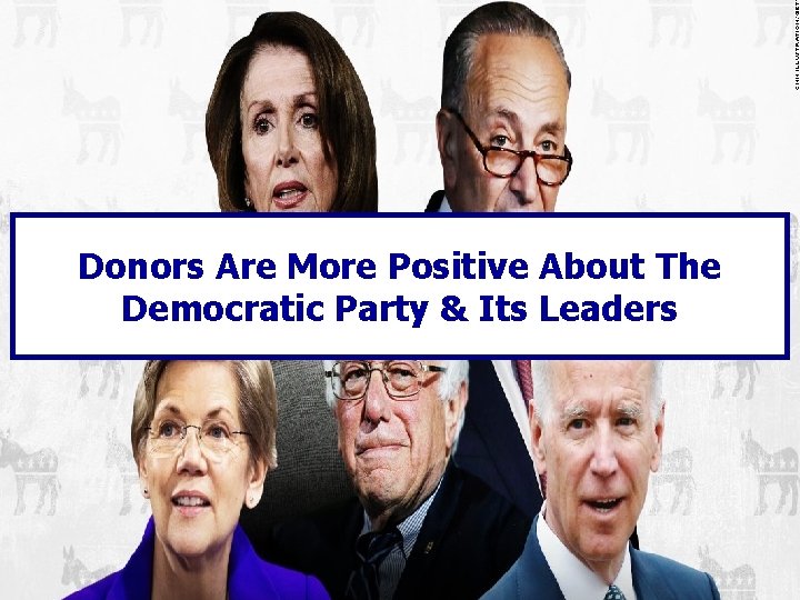 Donors Are More Positive About The Democratic Party & Its Leaders 19 