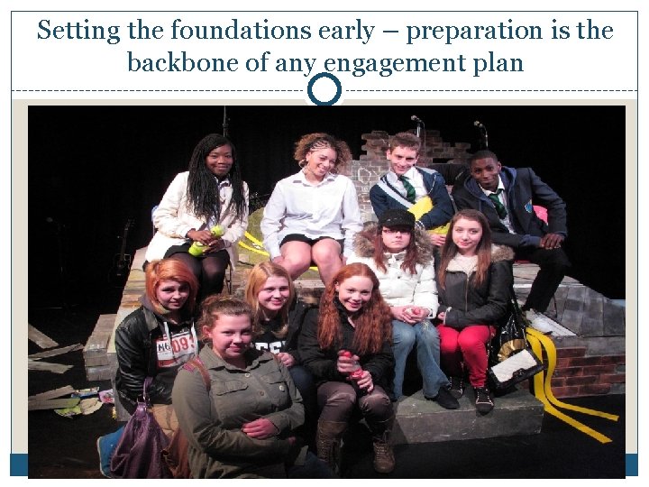 Setting the foundations early – preparation is the backbone of any engagement plan 