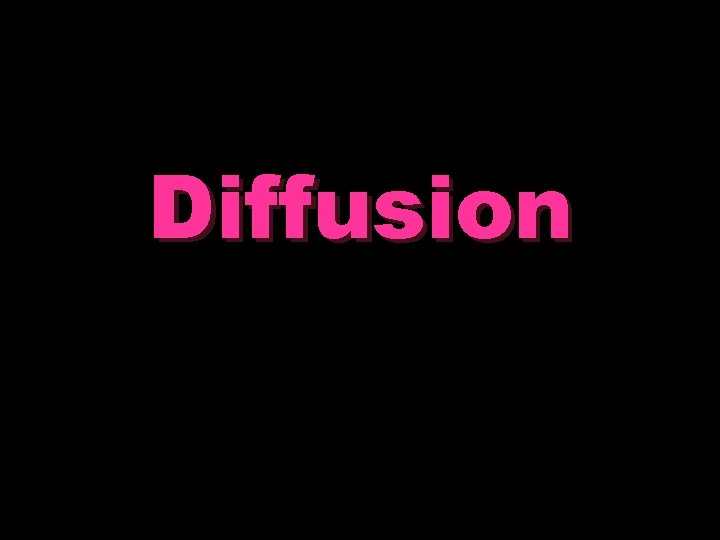Diffusion 