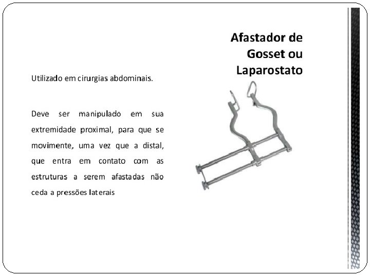 Instrumental cirúrgico 