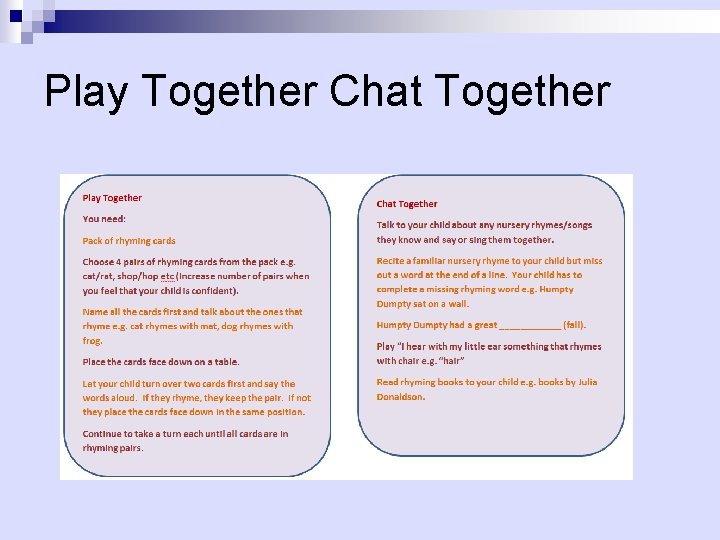 Play Together Chat Together 