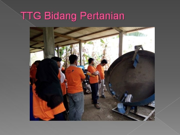 TTG Bidang Pertanian 