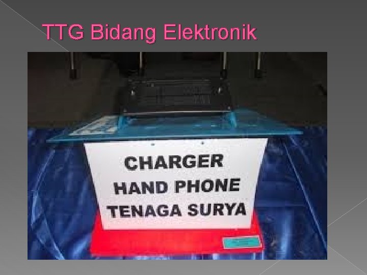 TTG Bidang Elektronik 