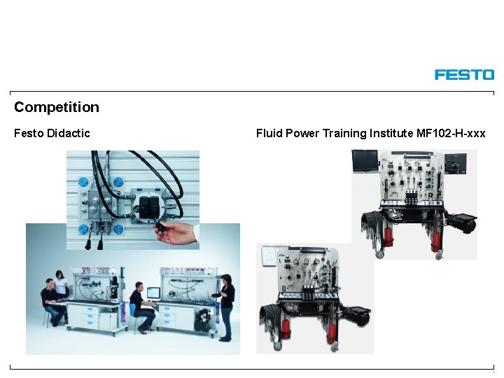 Competition Festo Didactic Fluid Power Training Institute MF 102 -H-xxx 7 