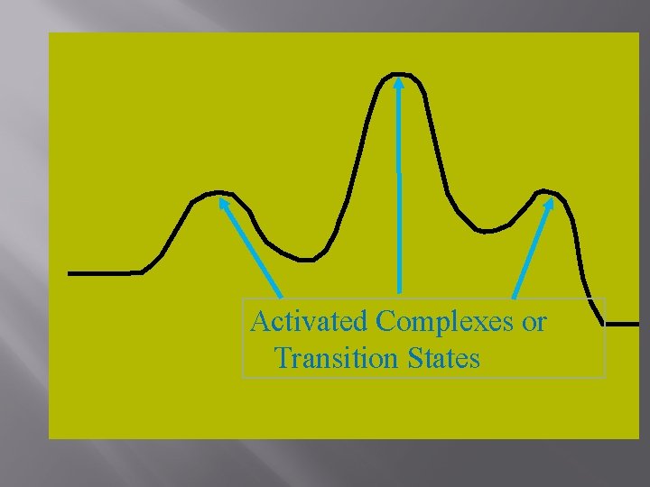 Activated Complexes or Transition States 