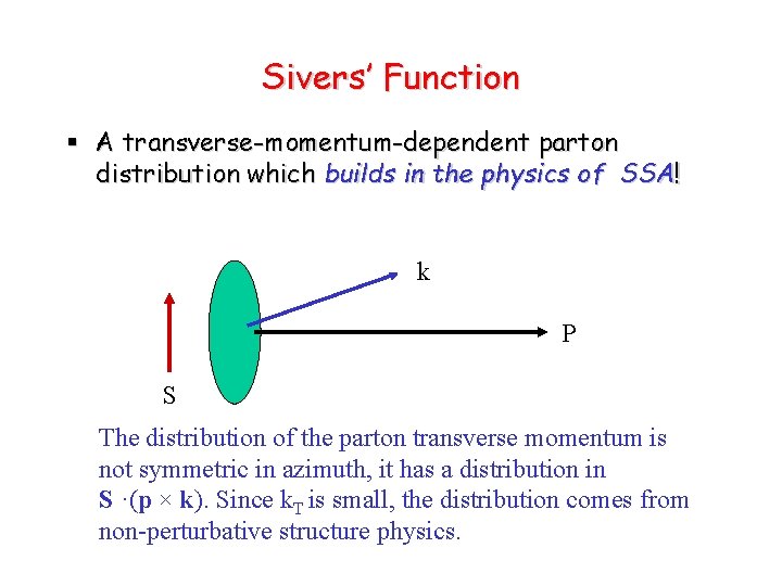 Single transverse Spin Asymmetry QCD Factorization Xiangdong Ji