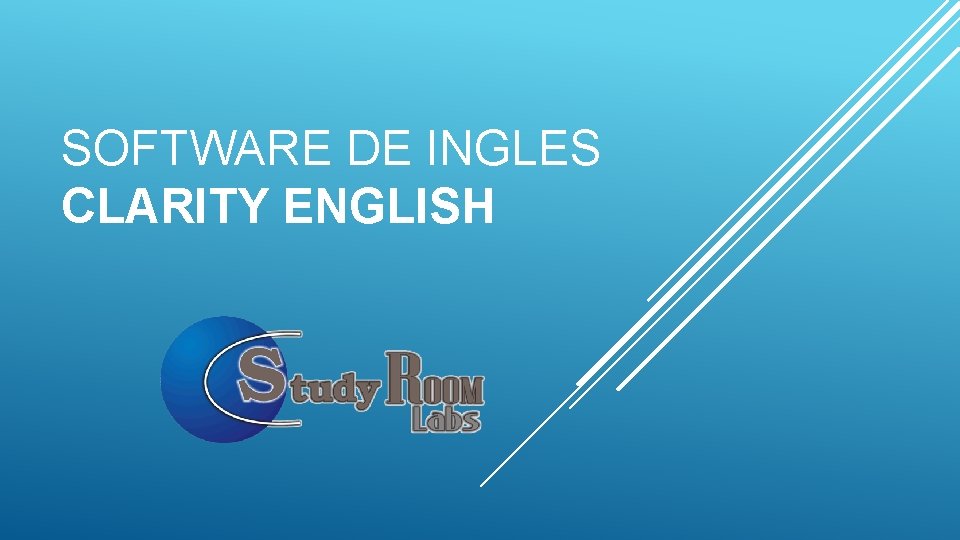 SOFTWARE DE INGLES CLARITY ENGLISH 