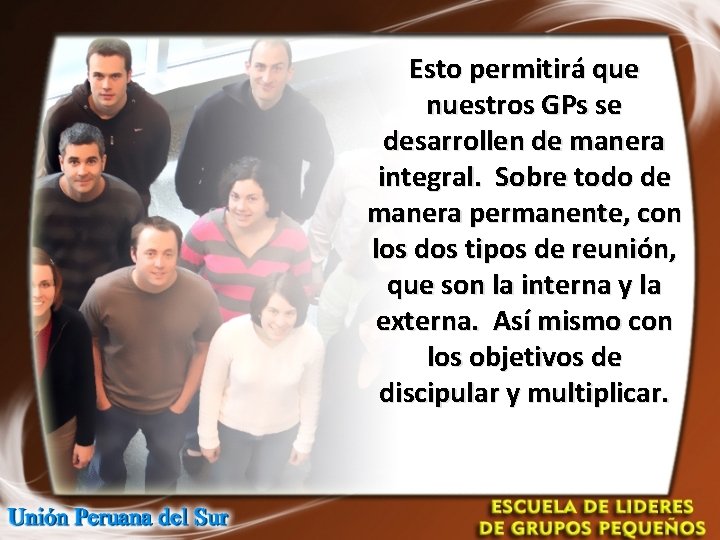 Esto permitirá que nuestros GPs se desarrollen de manera integral. Sobre todo de manera Esto permitirá que nuestros GPs se desarrollen de manera integral. Sobre todo de manera