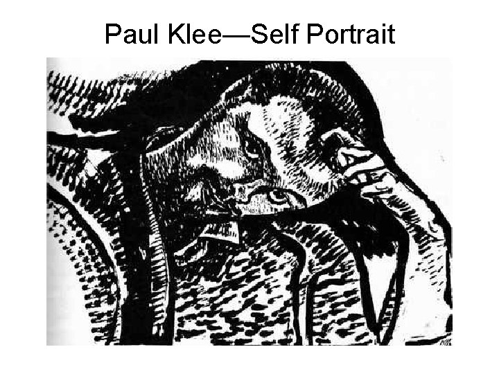 Paul Klee—Self Portrait 