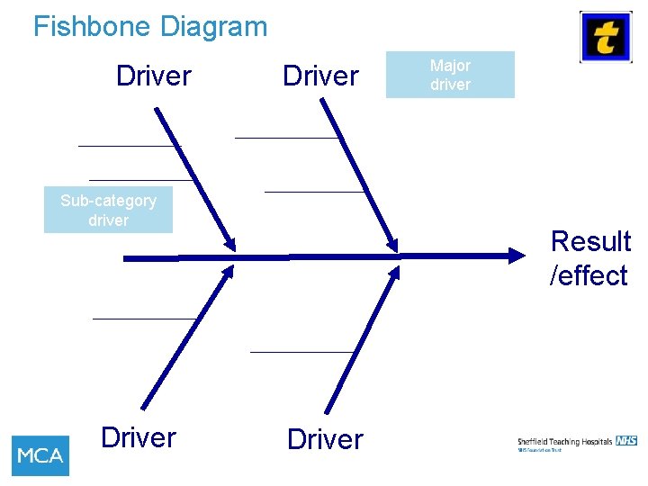 Fishbone Diagram Driver Sub-category driver Driver Major driver Result /effect Driver 