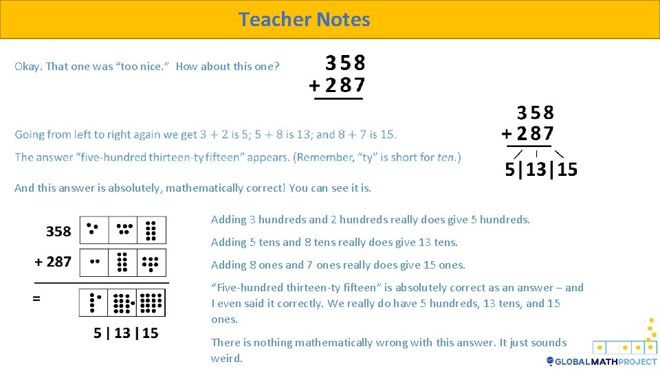 Teacher Notes Okay. That one was “too nice. ” How about this one? And Teacher Notes Okay. That one was “too nice. ” How about this one? And