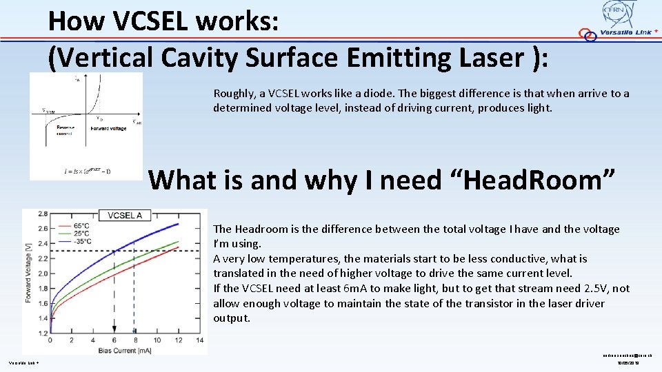 How VCSEL works: (Vertical Cavity Surface Emitting Laser ): Roughly, a VCSEL works like